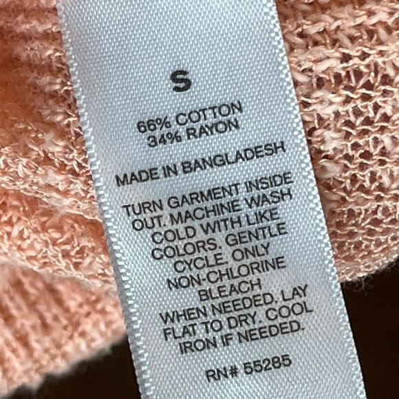 Express Women's Peach Lightweight, Size S - Picture 7 of 7